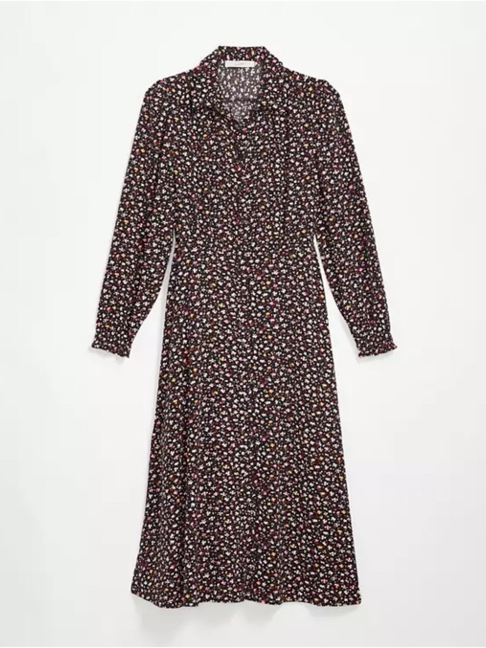 LOFT Floral Shirtdress Size 16T